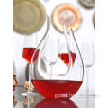 Glass Wine Decanter U-shaped swan crystal glass wine decanter Manufactory